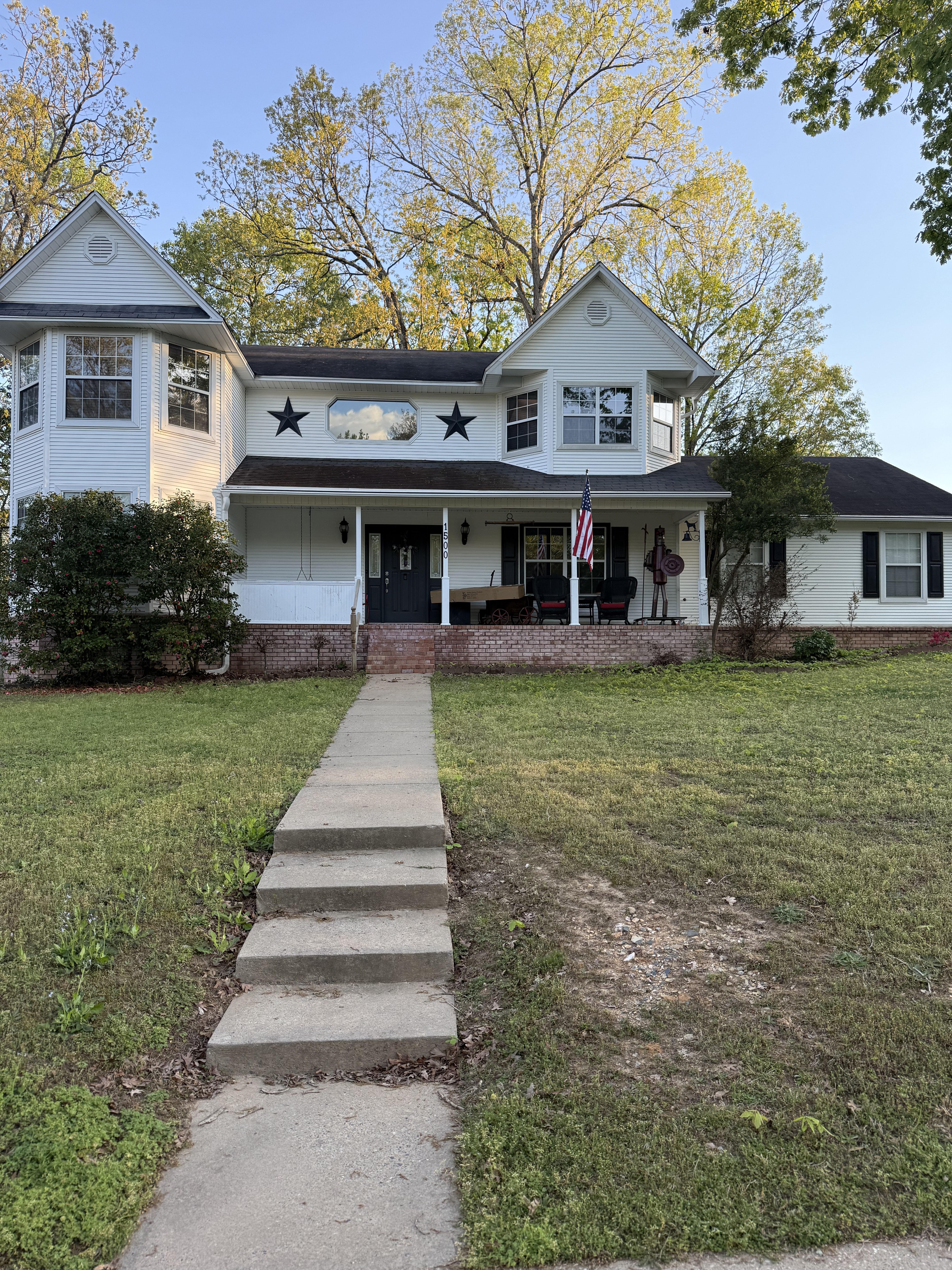 Clean house after soft washing